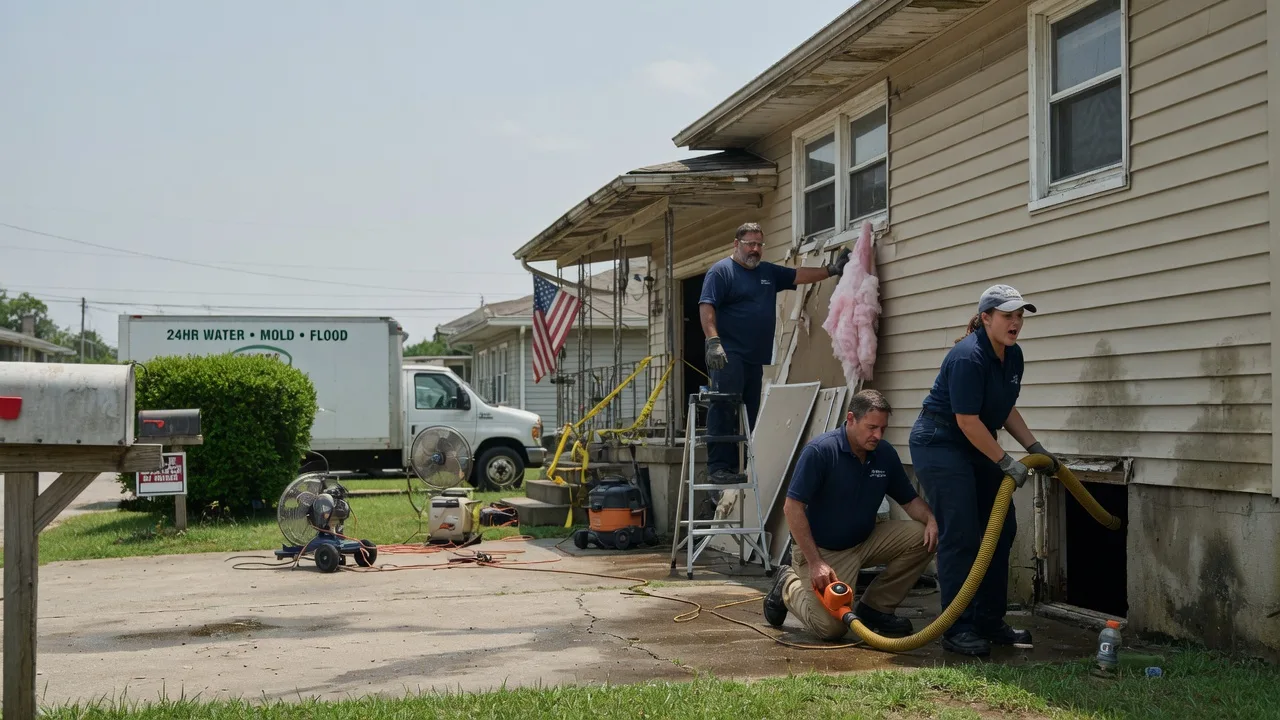 Water Damage Repair in Marston, NC near me